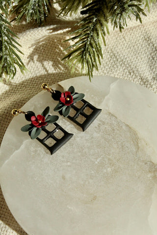 Christmas Lantern Earrings