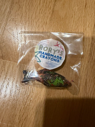 Mini Fish Crayon - Homemade