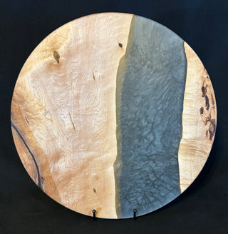 Lazy Susan Maple/Grey