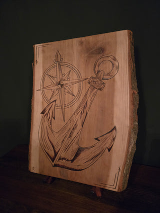 Nautical Wood Burning