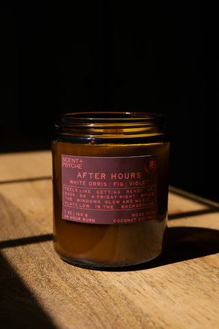 After Hours 7oz Signature Size Candle