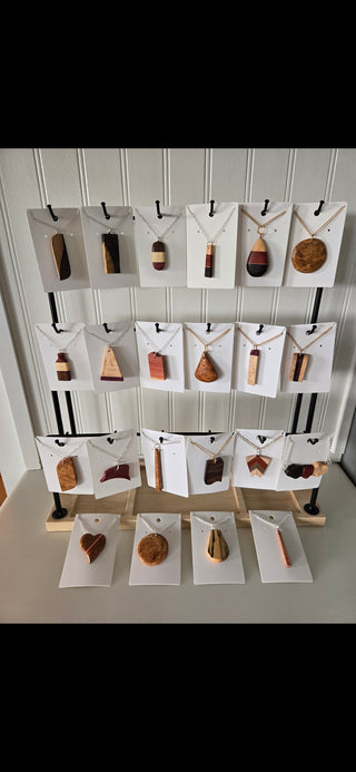 Handmade Wood Necklace