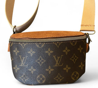Upcycled LV Sling Bag Large