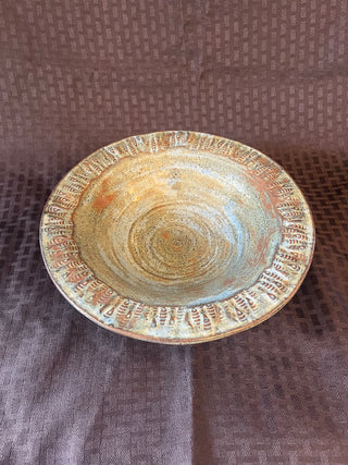 Blue Serving Bowl