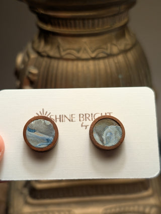 Clay Stud Earrings