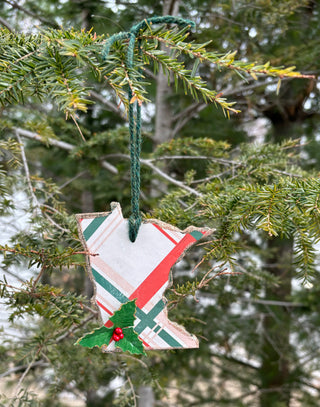 Wooden Minnesota ornament