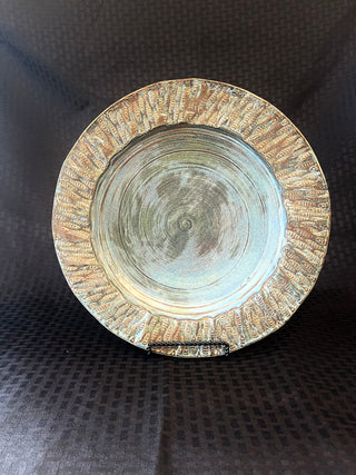 Blue fish platter