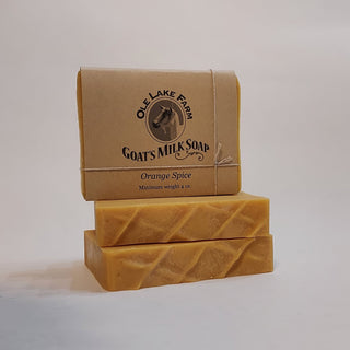 Orange Spice Goats Milk Soap