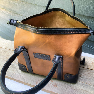 Dr. Bag - Tan/Black with Removable Insert