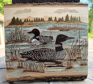 Loons On The Lake