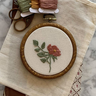 Heirloom Rose Hoop