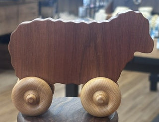 Wooden Toy Car - Sheep