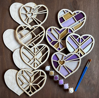 Medium Heart DIY Painting Kit