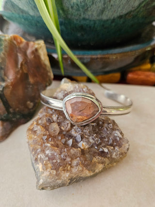Rhodonite Cuff - S