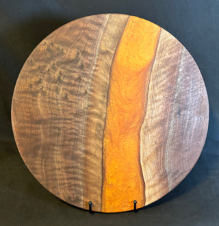 Lazy Susan Walnut/Maple