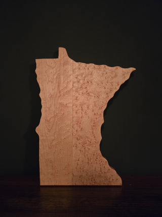 Birdseye Maple Minnesota Cutting Board