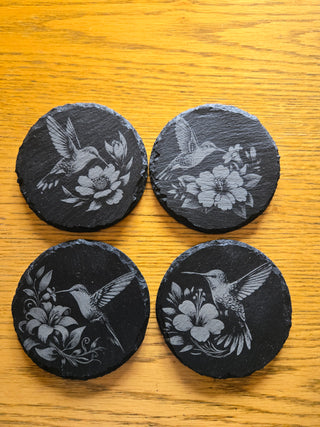 Hummingbird Coasters