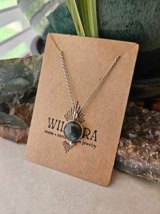 Dewdrop Labradorite Necklace