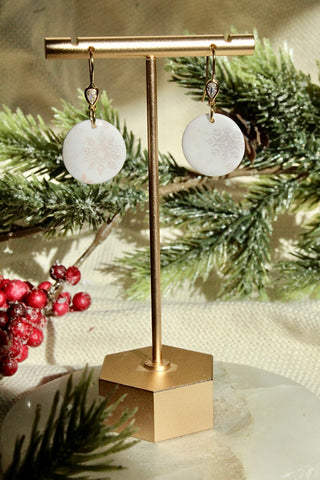 Snowflake Transfer Earrings