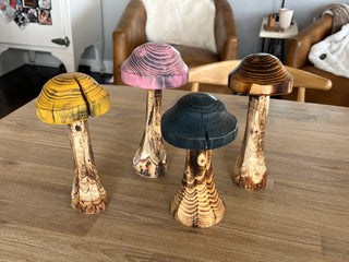 Mushroom Extra Large Wood Standing