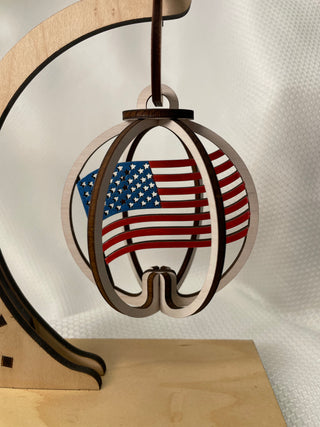 Flag Globe