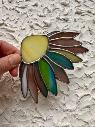 Stained Glass Cone Flower - Purple