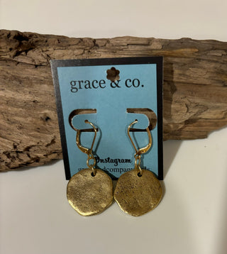 Golden Moon Earrings