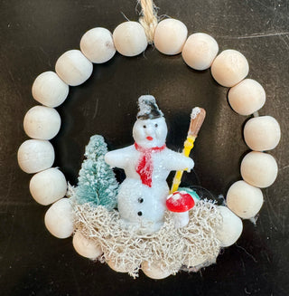 Holiday Cabinet Wreath