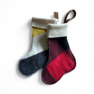 Mini Camp Blanket Stocking