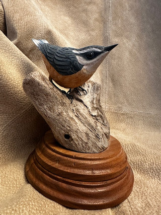 Hand Carved Nuthatch
