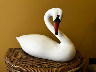 Hand Carved Swan