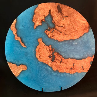 Lazy Susan Cherry/Blue