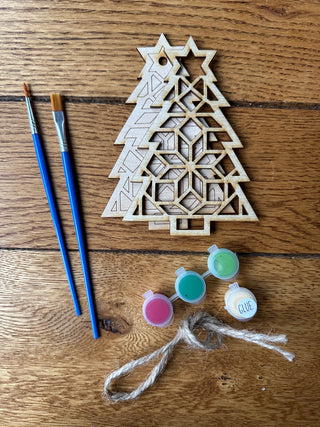 1 pack Christmas Tree Ornament DIY