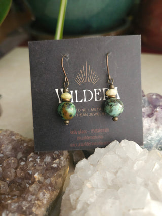 Misc. Beaded Earrings - Hypoallergenic