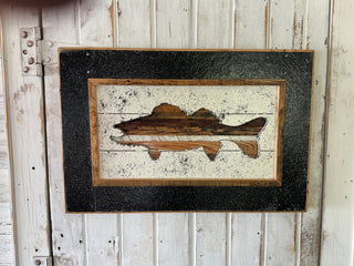 walleye cutout hanging