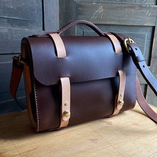 Heavy Duty Messenger - Burgundy