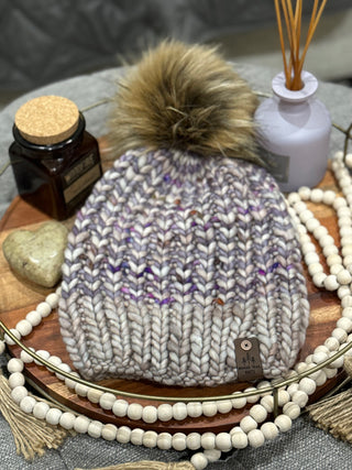 Winding Ridge Beanie (purple)