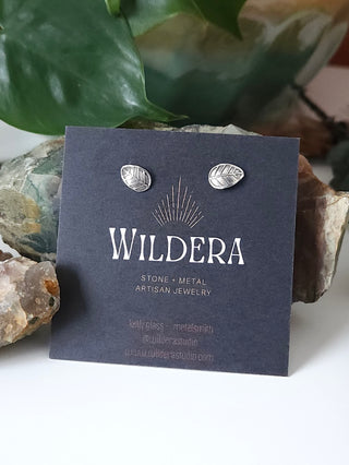 Autumn Leaf Stud Earrings