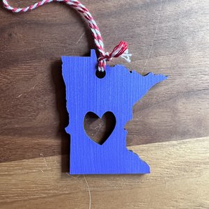 MN HEART ORNAMENT