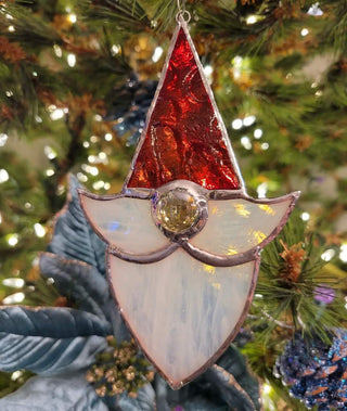 Stained Glass Gnome Suncatcher
