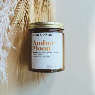 Amber Moon Scented Candle - 7oz