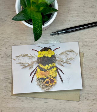 Nature art print: bee