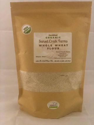 Organic Whole Wheat Flour 2 lb
