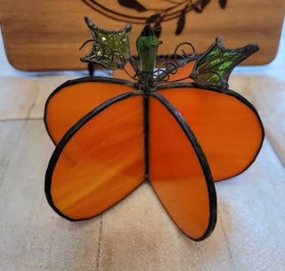 Stained Glass Pumpkin