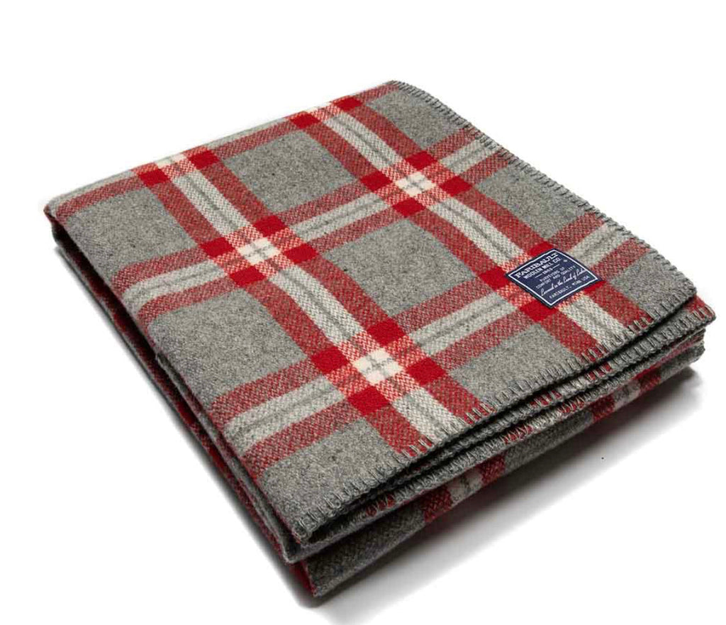 Minnehaha Falls Heavy Red Wool Throw – Smith + Trade Mercantile