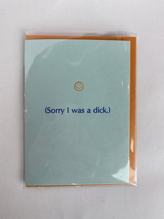 Sorry I was a dick BP021