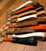 Leather Keychain Assort Colors