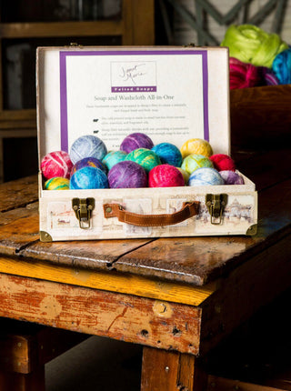 Felted Wool Soap Balls