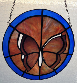 Stained Glass 3D butterfly