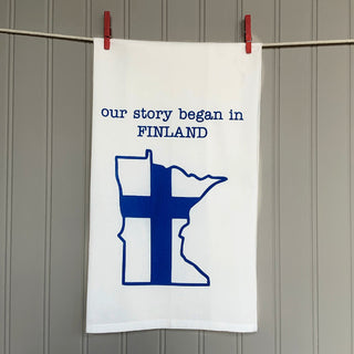 Finnish dishtowels - our story began